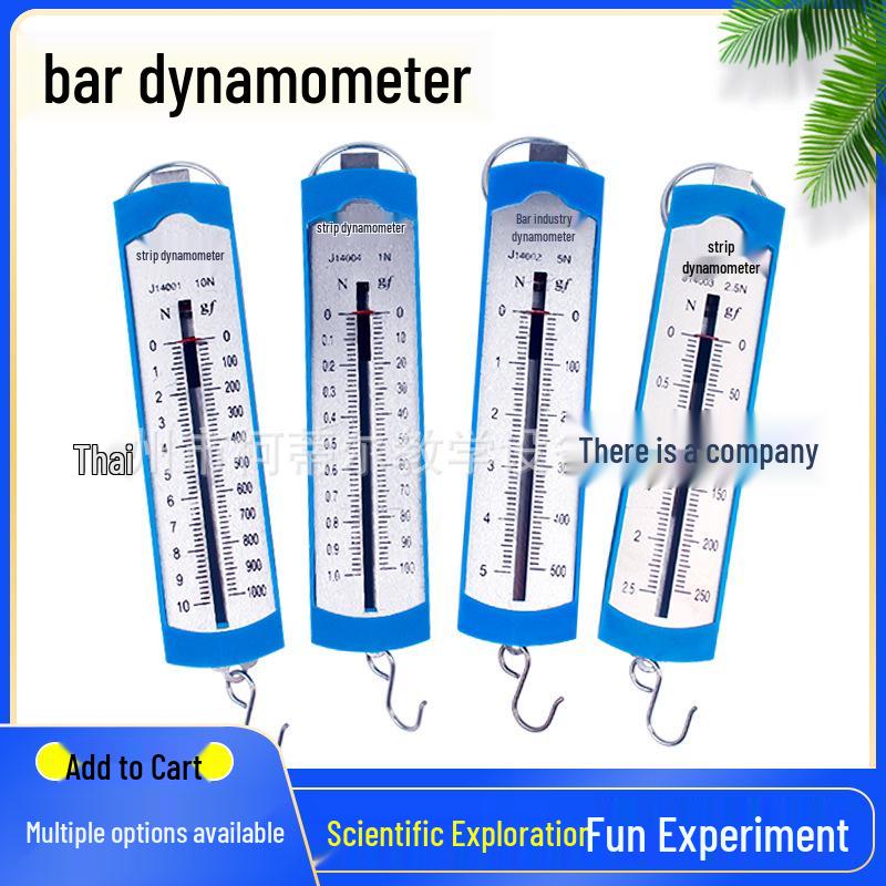 Bar Box Spring Dynamometer 1N-10N: Mechanics Experiment Scale