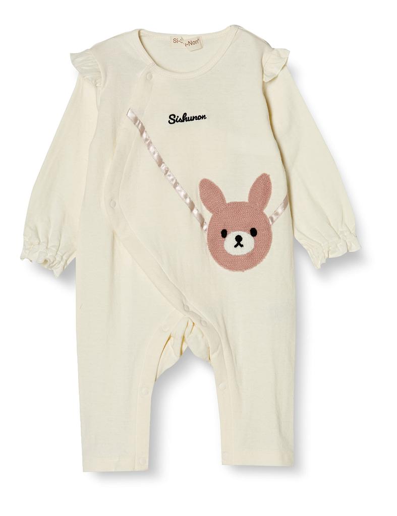 80 [Si Shu Non] Coveralls, Si Shu Non, Baby, White,