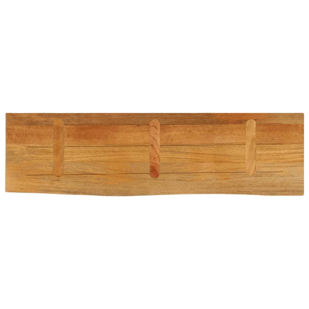 Vidaxl Blat Stołu Z Naturalną Krawędzią, 100X30X3,8 Cm, Drewno Mango