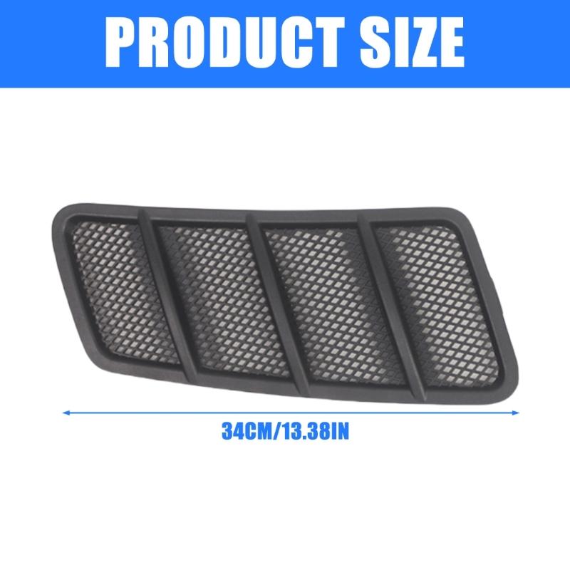 Car Hood Air Vent Front Bumper Radiator Grille Protector Covers Suitable for W166 ML X166 Class 2012-2015 1668800105