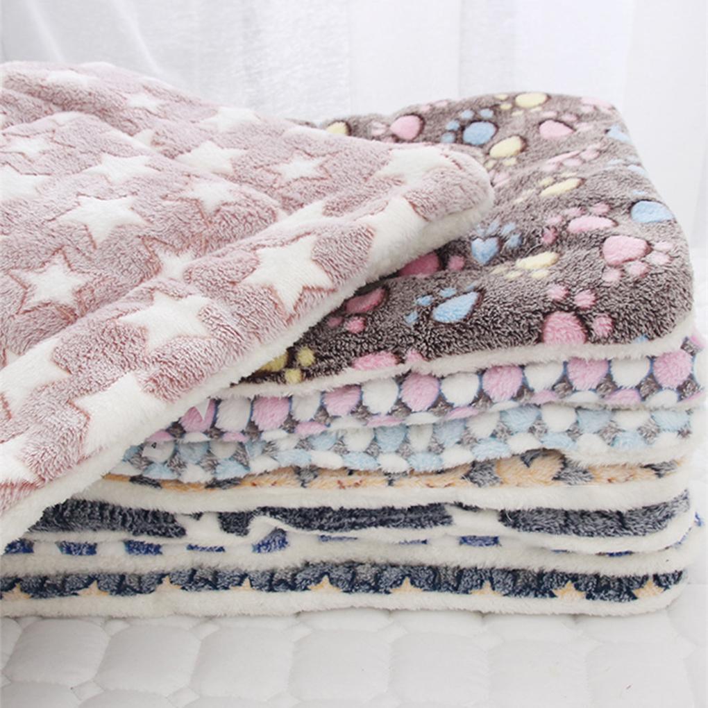 Flannel Thickened Dog Bed Mat Soft And Comfortable For Pet Pet Sleeping Mat Warm Pet Mat Cat Bed Mat