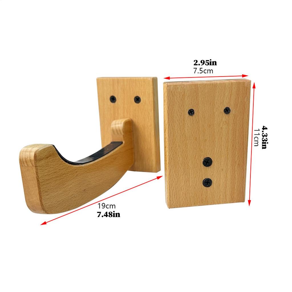 Surf Board Wall Hanger Wooden Skiing Board Storage Hanger Surfboard Holder Wall Rack for Indoor Outdoor Garage Patio Beach House