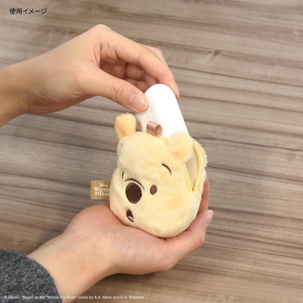 Gourmandies Disney Character Earphone Winnie the Pooh Multi-Pouch DNG-179PO