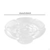 Acrylic Display Stand for Fruits And Cupcakes, Serving Tray with Base Home Snacks