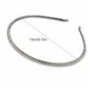Minimalist Style Thin Headband Sparkling Hair Accessories Elegant Rhinestone Hair Hoop  Girl