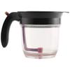 A84E-1000ML Oil Separator Measuring Cup And Strainer With Bottom Release For Gravy Sauces And Other Liquids With Oil Grease