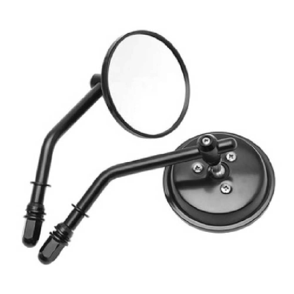 

HARLEY Harley-Davidson Round 3 Inch Classic Round Mirror, 360 Degree Rotation, Left/Right and Bottom чёрный