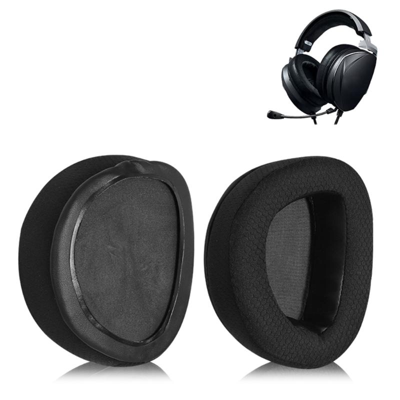 Sponges Ear Cushions for ROG Theta 7.1 Gaming Headsets Noise Reductions Clear Sound Earpads Sponges Ear Covers Accessory