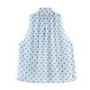 European and American Style, New Women's Clothing, Versatile, Fashionable Polka Dot Bow Top 3053483
