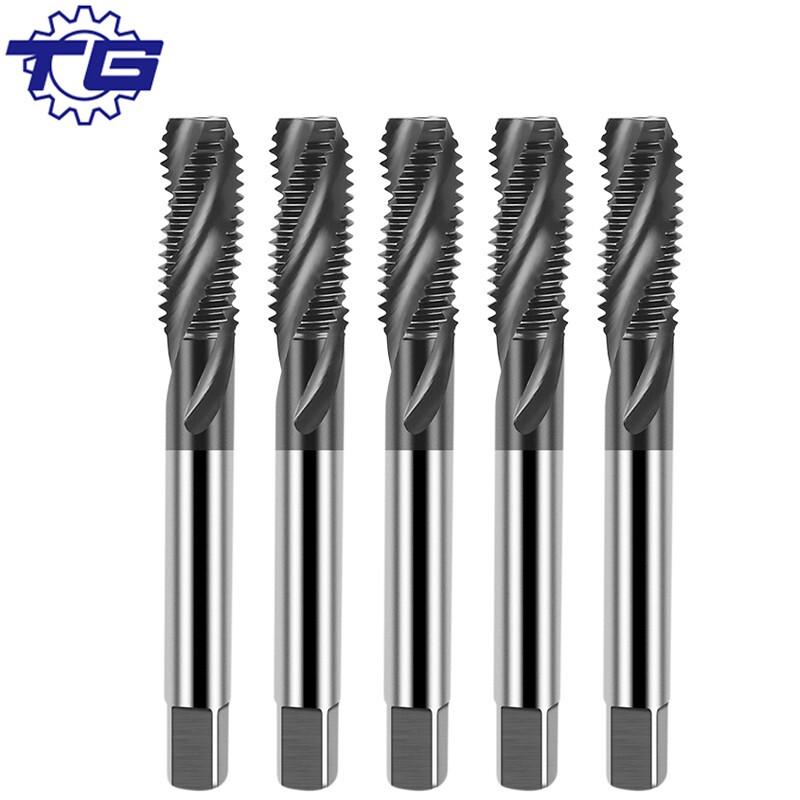 High-Speed Steel Molybdenum Coated Spiral Flute Machine Tap