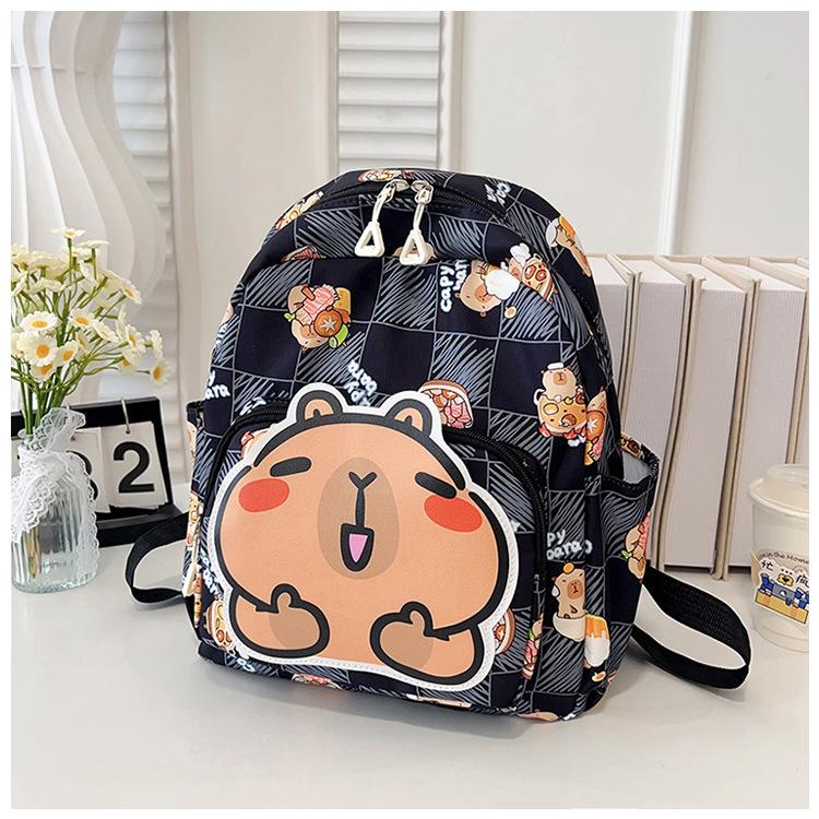 New Animation Cartoon Cute Cartoon Children's Schoolbag Kindergarten Boys and Girls Casual Backpack 2--5 Years Old