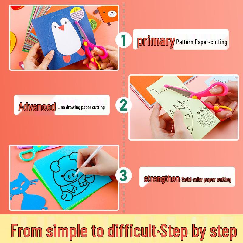 Handgefertigtes Bastelset für Kinder: Tier-Origami für Konzentration und Spaß