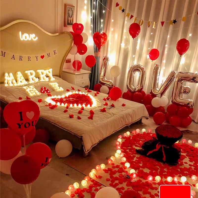 Romantic Proposal & Anniversary Balloons for Valentine's Day