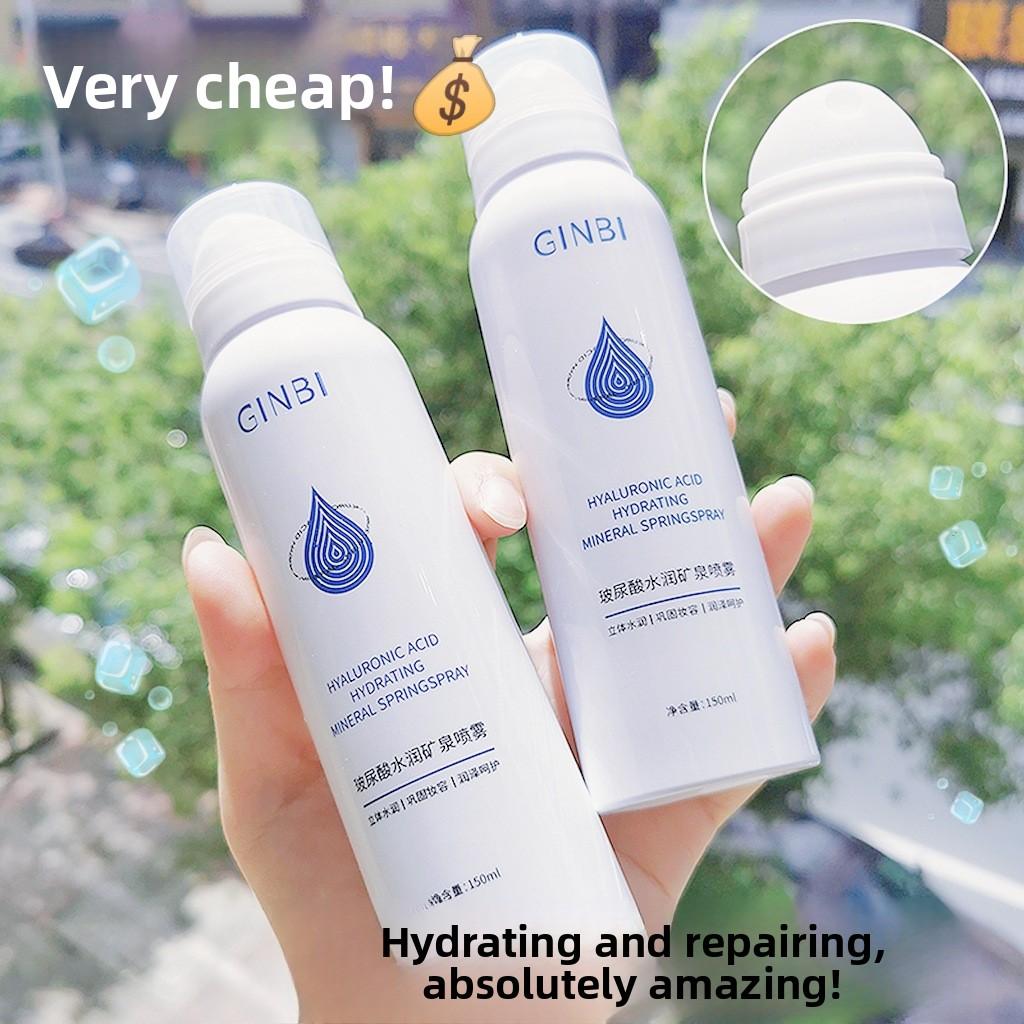 Hyaluronic Acid Moisturizing Mineral Spring Spray Hydrating Moisturizing Refreshing Non Greasy Dry Skin Repair Toner