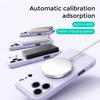 ABEEL For iPhone 17 Pro Max Magnetic Case Kickstand Skin Touch Liquid Silicone Phone Cover