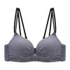 Cross Back Push-Up Bra for Young Women - Seamless, Wire-Free, and Thickened for Small Busts