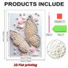 DIY Pearl Painting Set Butterfly Pattern Home Decoration Handmade Sticky Diamond Creative Canvas Pearl Art Painting Crafts Perfect Gift