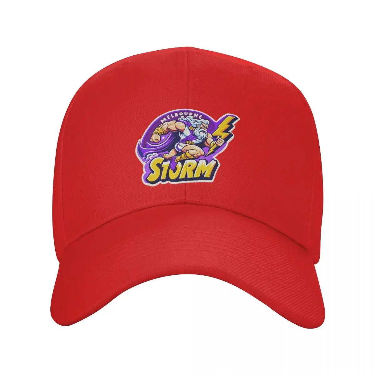 Melbourne Storm Baseball Cap tactical cap hats for Unisex Golf Hat Cosplay Womens Beach Visor Unisexs