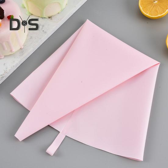 2ks silikonová poleva Cukrářské sáčky Hladký vnitřek Snadné zmáčknutí Opakovaně použitelný krémový sáček Zdobení košíčků Nástroje na pečení