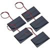 5pcs DC5V 150mA 5pcs Solar Panel Module with 30cm11.8in Wire Weather Resisitant Charging