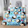 1pc S TV Show Characters Throw Blanket, Cute Cartoon Design for Home Decor, Couch Cover .B039