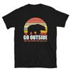 Camping Shirt, Camping Gift, Adventure Shirt, Camp Shirt, Outdoor Shirt, Hiking Shirt, Go Outside Worst Case Scenario A Bear Kills You