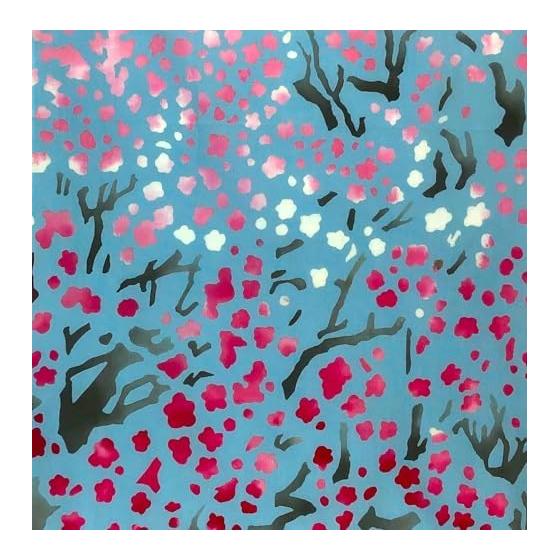 Yagi Sei Tenugui Towel, Ume (Plum Blossom), Seasonal Plant, Traditional Craft, Made in Japan, 100% Cotton, 34x90cm