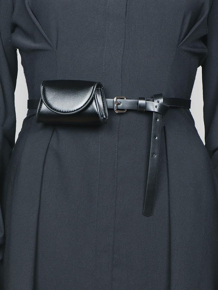 Korejská retro ledvinka: Dámská Mini Ledvinka, Kapsička na Mince & Držák na Klíče - Nové Doplňky 2025