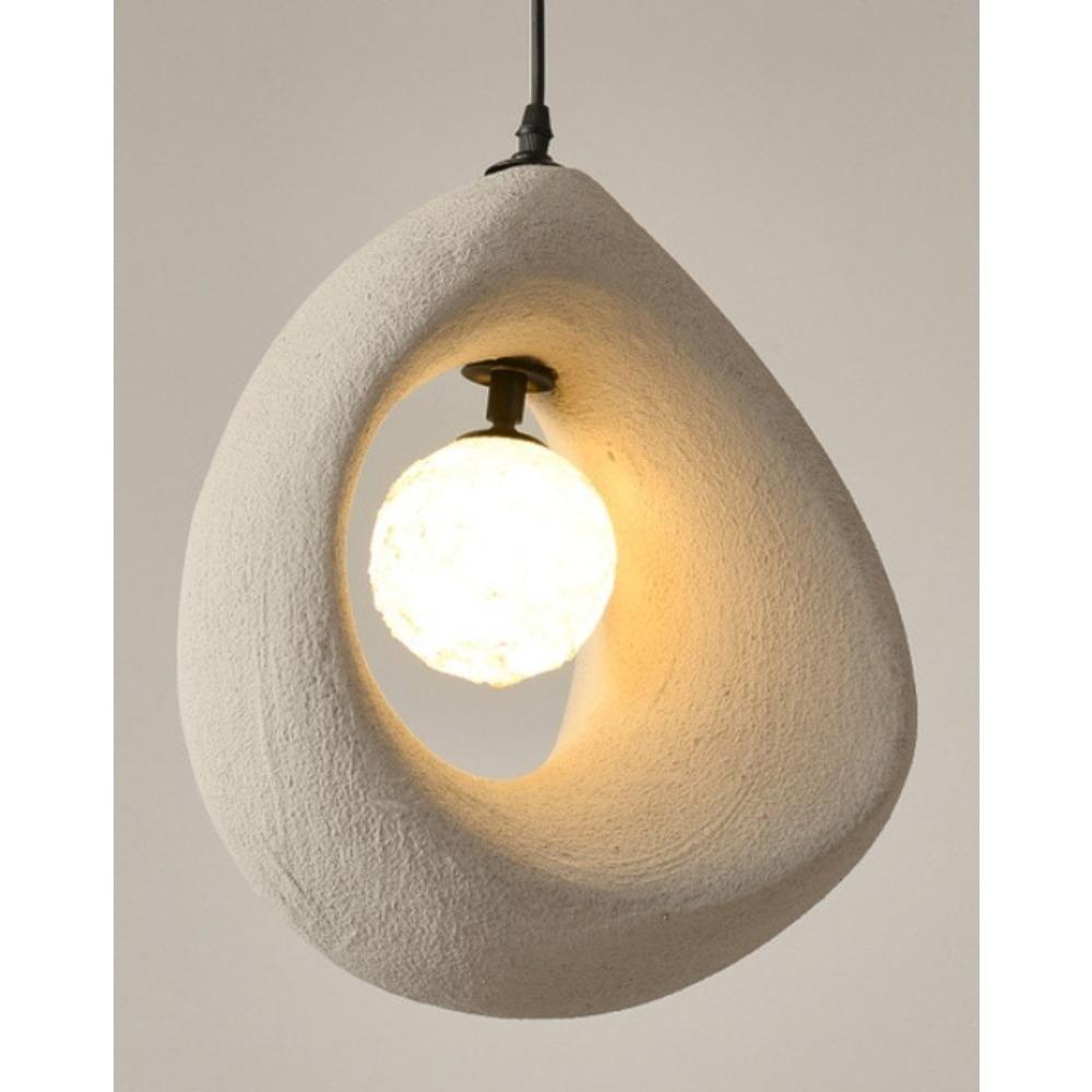 

40см Скандинавская люстра Ваби-саби Ретро обеденная лампа Лампа для столовой Лампа для бара Лампа для кухонного острова Стол Спальня Гостиная Кабинет 6000K серый