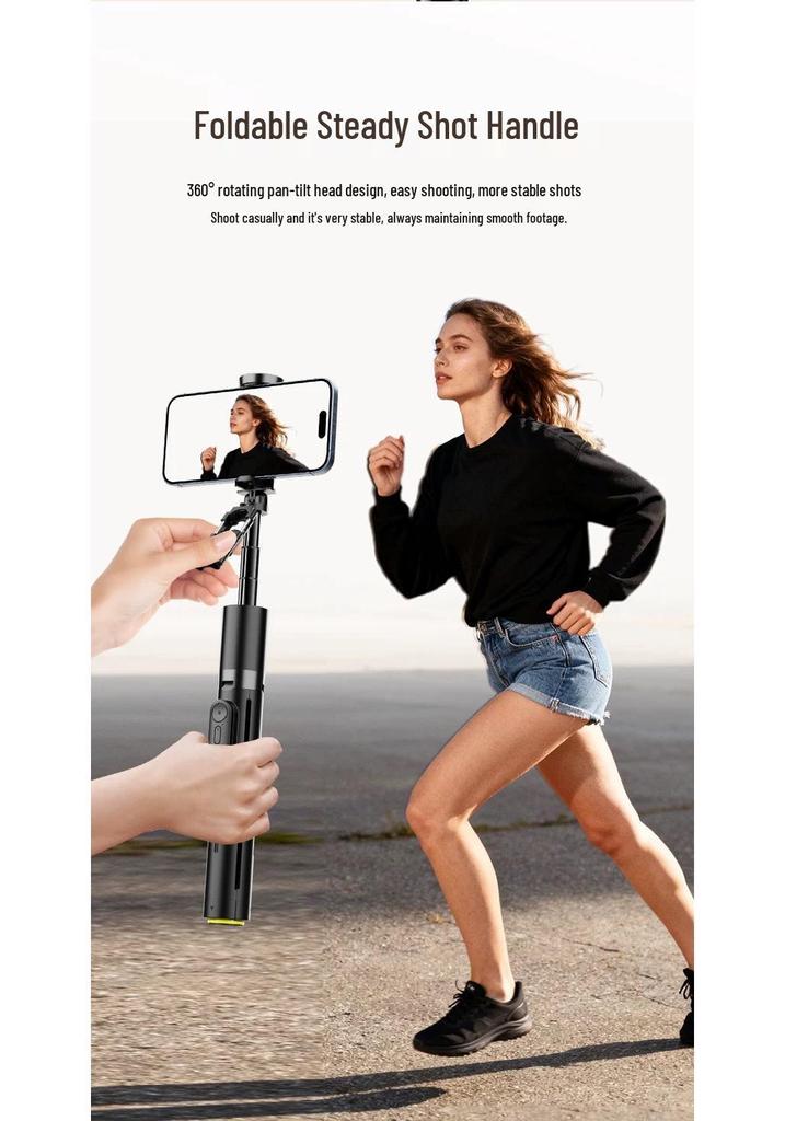 Y08 Integrated Auto-Pop-Up Selfie Stick & Tripod Holder