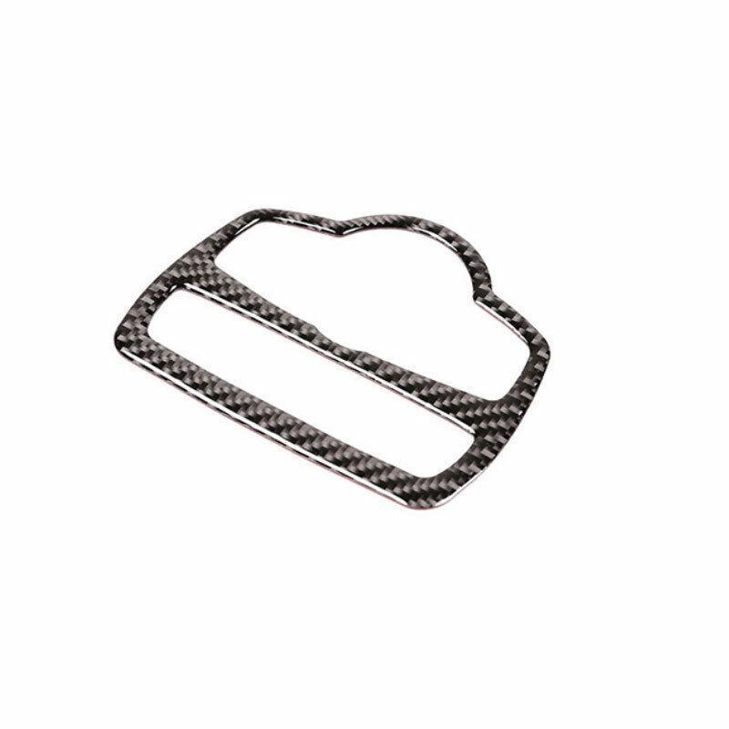 Real Carbon Fiber Function Control Button Frame Trim For Benz C-Class 2015-