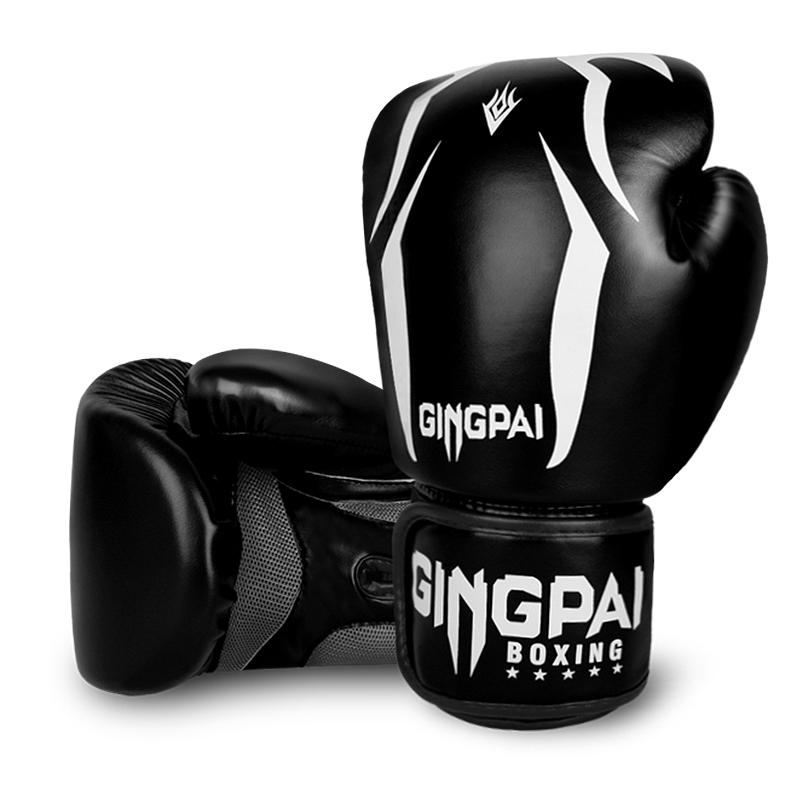 

6/8/10/12Oz Boxing Gloves Pu Breathable Kids Adult Professional Grade Sanda Muay Thai Fighting Gloves Taekwondo Punching Gloves 6oz