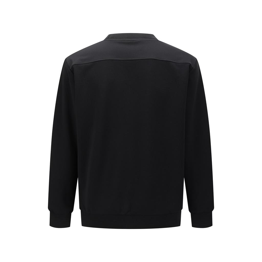 ANEW GOLF Men Fa Essential Sweatshirt _Bk