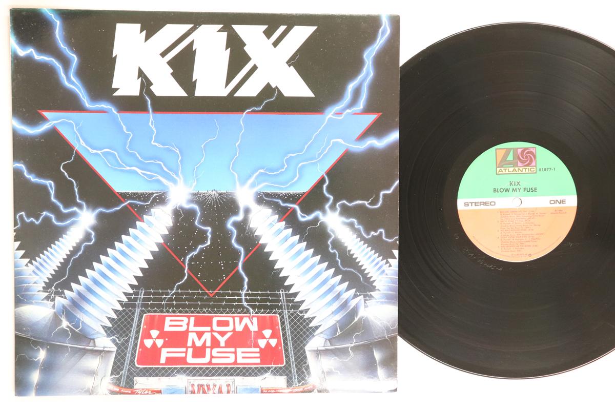 LP Record KIX  Blow My Fuse 7818771 ATLANTIC 1988 US Metal Used
