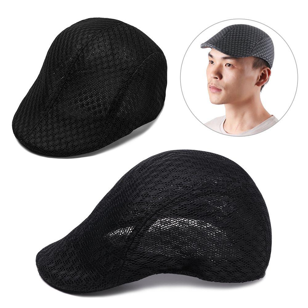 Fashion Casual Newsboy Style Adjustable Mesh Caps Gatsby Hats Beret Hats Sun Caps