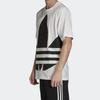 Adidas Originals Big Trefoil Boxy Tee With Oversized Logo Print Men Tops White FM9903