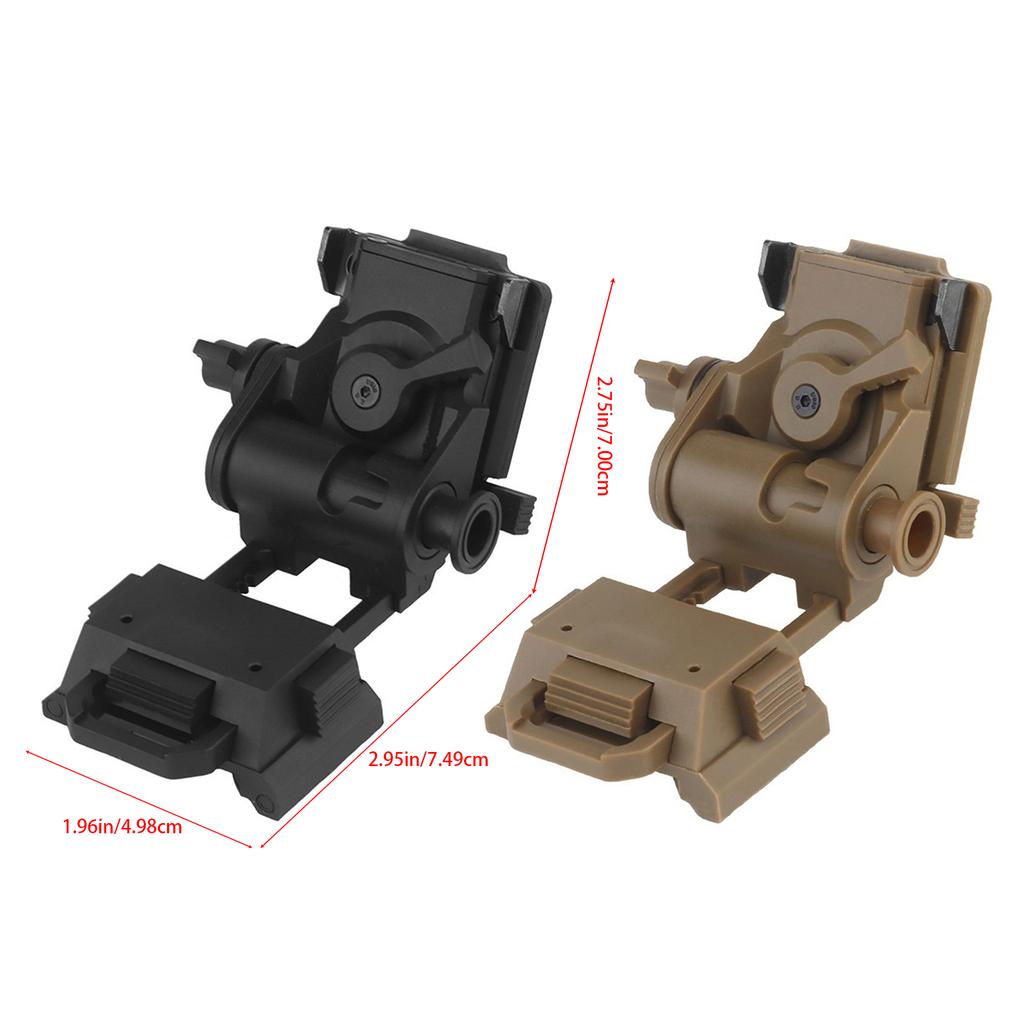 Night Visions Bracket Holder Adjustable Hunting Helmet NVG Adapter Attachment Tactically Helmet Mount Adapter Durable