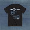 The X Files Maglietta TV Sci Fi Anni '90 Mulder Scully Grafica Vintage Streetwear Cas