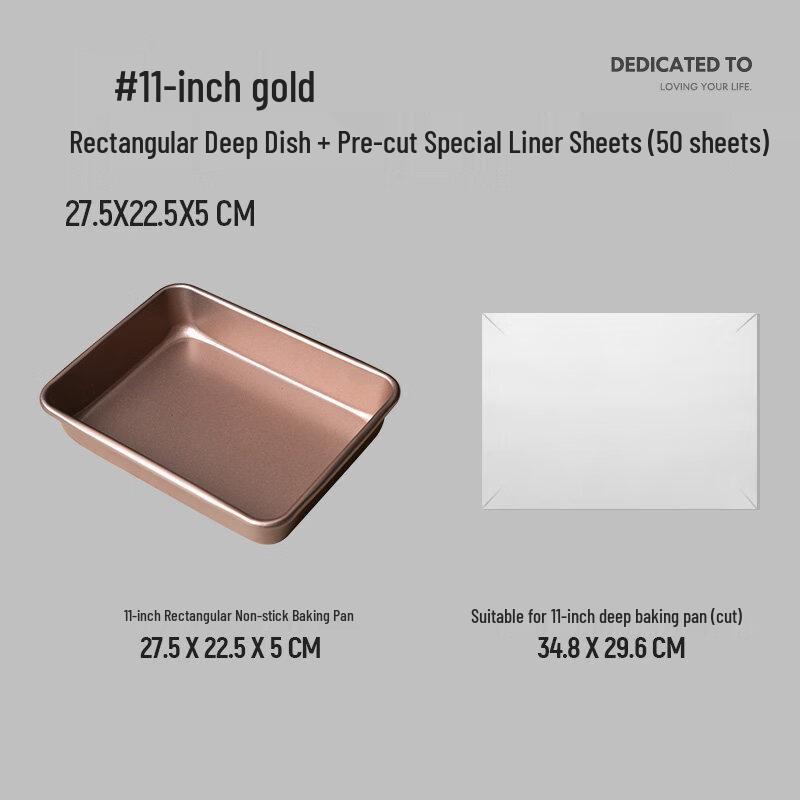 ZISIZ Non-stick Carbon Steel Baking Pan