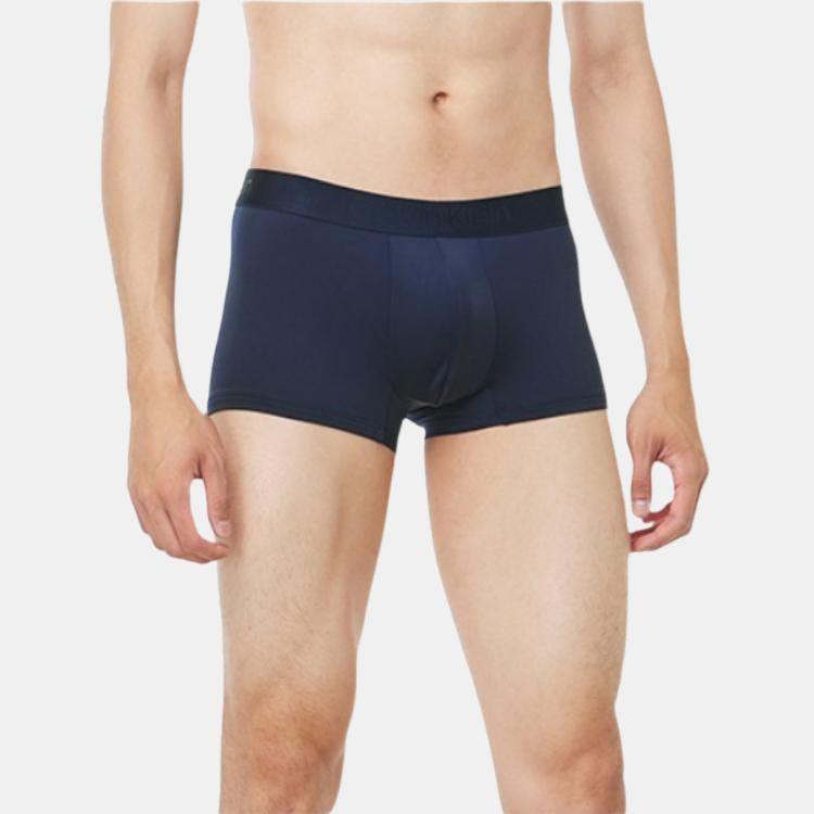 Calvin Klein Solid Mid-Rise Letter Print Boxer Briefs Men underwear NB43650PP