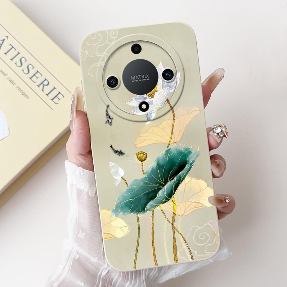 Für Honor Magic 5 Lite Hülle Honor X9A RMO-NX1 Niedliche Cartoon Bemalte Abdeckung Weiche TPU Handyhülle Für Honor Magic5 Lite HonorX9a Taschen