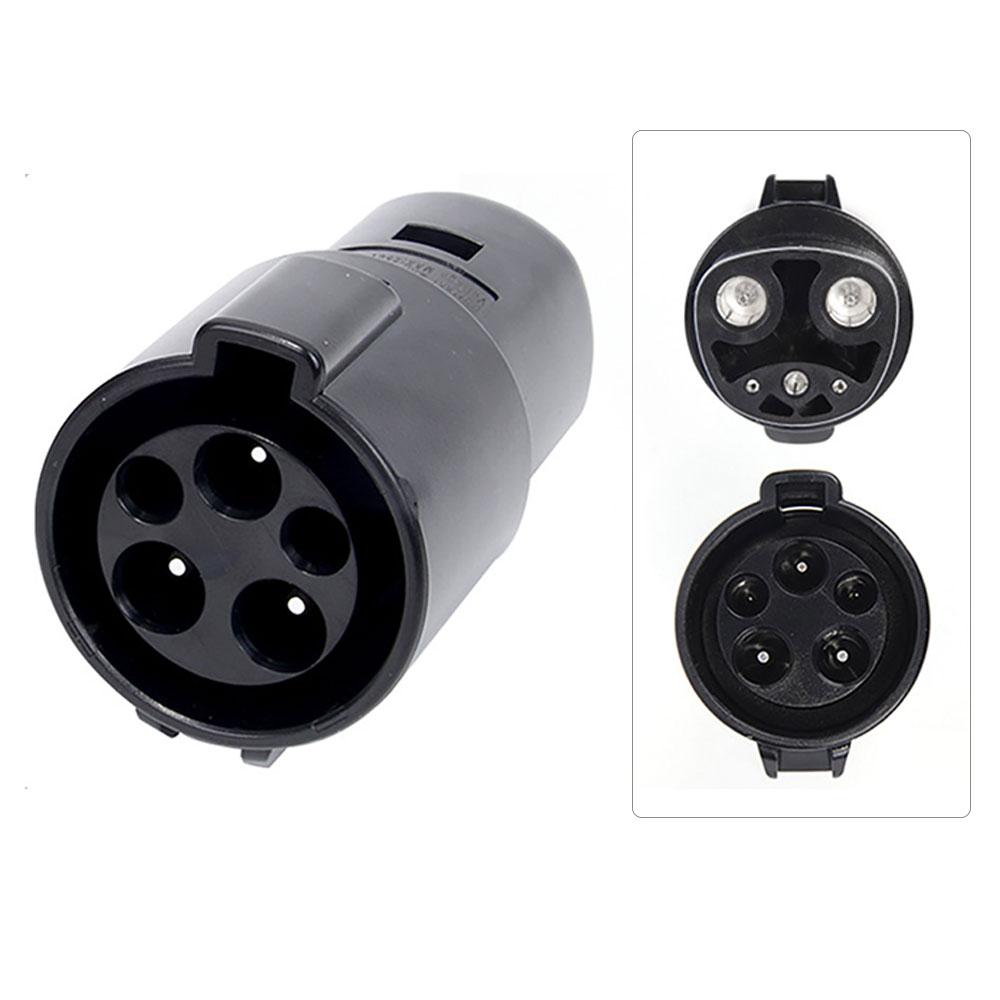 

Разъем для зарядного устройства PECHAM EV Адаптер для зарядки электромобиля Type1 J1772 для Tesla Model XY 3 S для EVSE Конверсионная розетка для пистолета