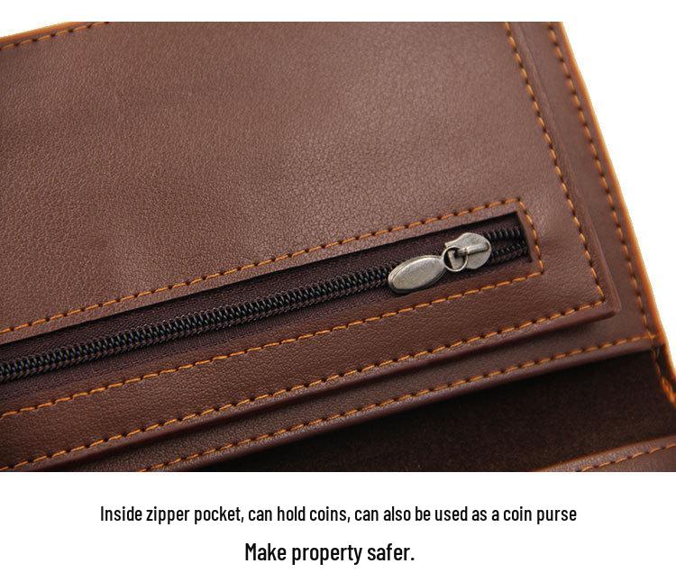 Pánská dlouhá business peněženka MenBense se vzorem krokodýlí kůže - Multifunkční, velkokapacitní, trendy peněženka