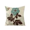 New Retro Flower Pillow Cover Polyester Home Pillow Living Room Sofa Cushion Cushion
