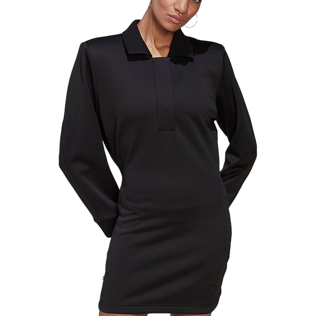 Adidas Originals Long Sleeved Dress Women's Black HN3332