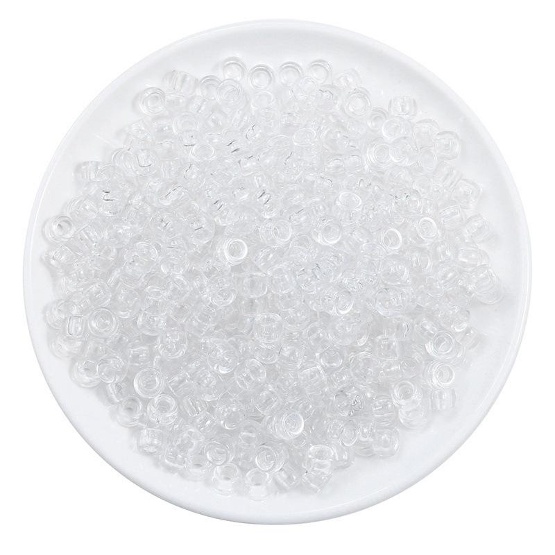 Acrylic Large Hole Barrel Beads 9x6mm for DIY Bracelet Jewelry Making