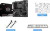 MSI B550M Motherboard Compatible with AMD Ryzen Series Socket and PCIe PRO-VDH Micro-ATX MB6468, 5000/4000G/3000 Processors, AM4, DDR4, 4.0