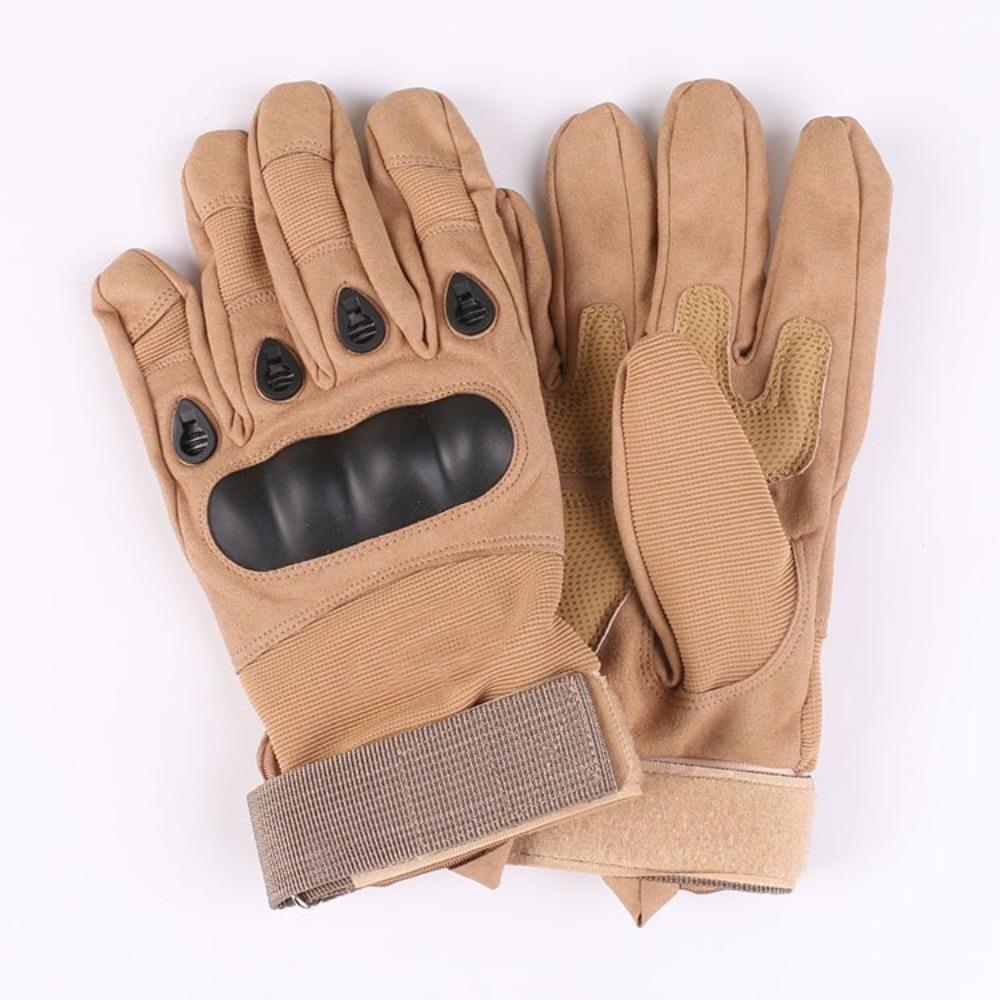Luvas Táticas Pretas Outdoor Britânicas para Equitação Fãs Militares Anti-Corte Desempenho em Campo Esportes Fitness Luvas de Meio Dedo com Casca Dura