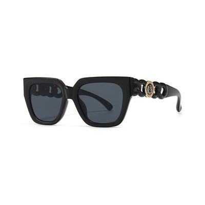 Óculos de Sol de Moda de Luxo para Homens e Mulheres Elegantes com Estilo Designer Marca Dourada Óculos UV400