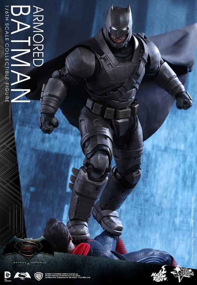 Movie Masterpiece Batman V Superman Dawn of Justice Armored Batman Scale Plastic Painted Action Figure 1/6